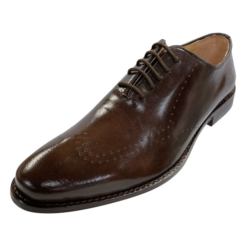 LIBERTYZENO Mens Laether Lace-Up Oxford Dress Shoes